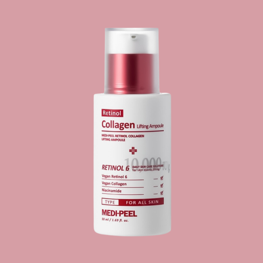 MEDI-PEEL Retinol Collagen Lifting Ampoule 50 ml veido SERUMAS